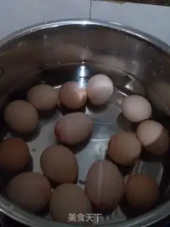 Make Tea eggs step 1