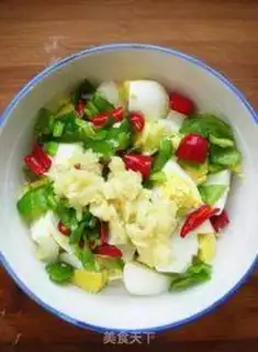 Make Garlic eggs step 3