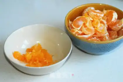 Make Fruit gravy orange juice step 1