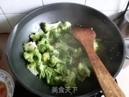 Make Clear the broccoli step 5