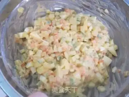 Make A salad bread step 5