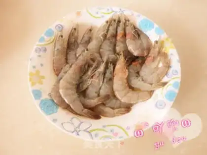 Make Spicy shrimp step 0