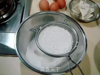 Make original cheesecake step 1