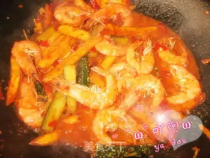 Make Spicy shrimp step 8