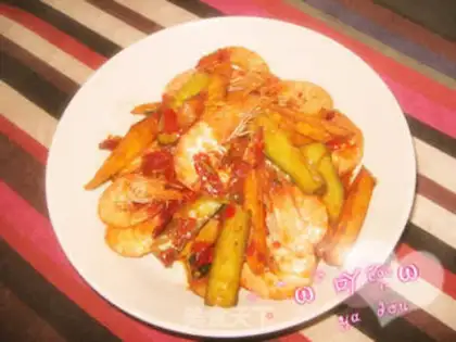 Make Spicy shrimp step 9