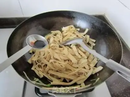 Make Spicy tofu step 5