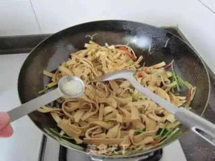 Make Spicy tofu step 8
