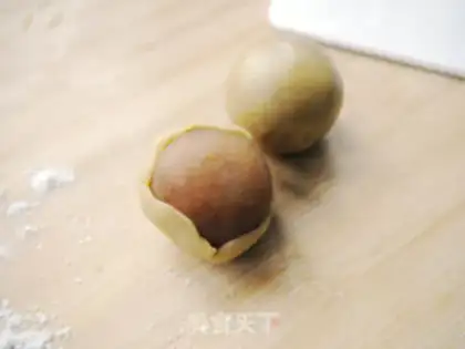 Make A wide moon cake step 11