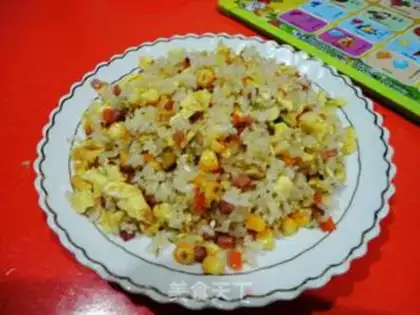 Make Egg fried rice step 7