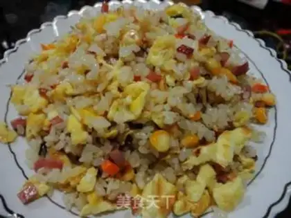 Make Egg fried rice step 8