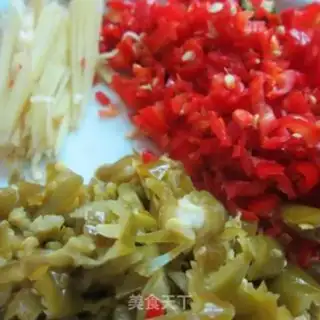 Make Twin pepper steam fish step 2