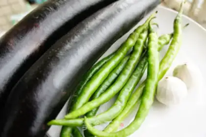 Make Steam eggplant step 0
