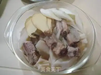 Make Fresh soup, fresh ribs step 1