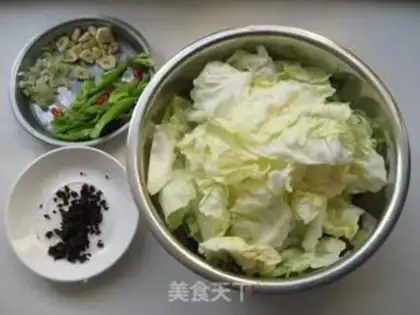 Make The cabbage comes back to the pot step 2