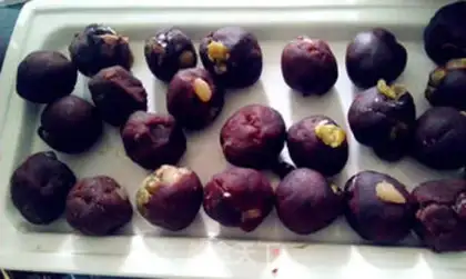 Make Red Bean Souffle step 1