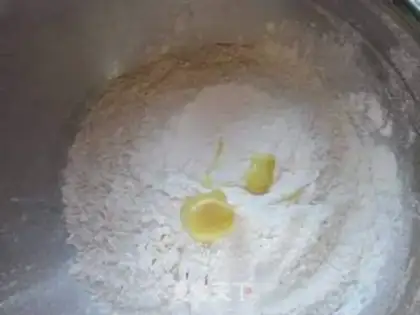 Make Souffle cake step 1