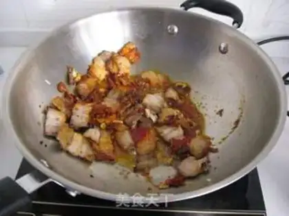 Make The cabbage comes back to the pot step 6