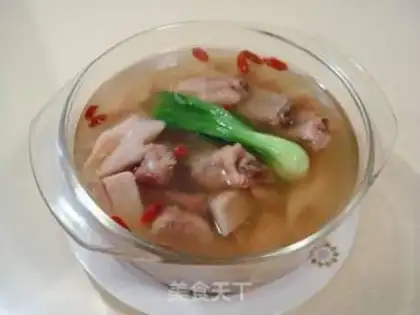 Make Fresh soup, fresh ribs step 7