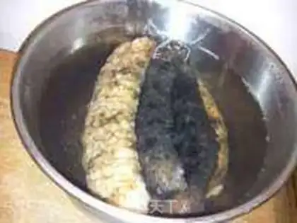 Make Sea cucumber chicken soup step 0