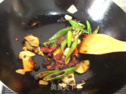 Make Spicy bean yellowfish step 6