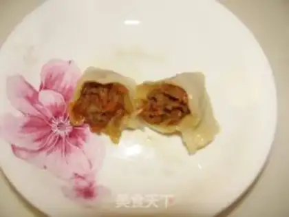 Make Carrot meat dumplings step 19
