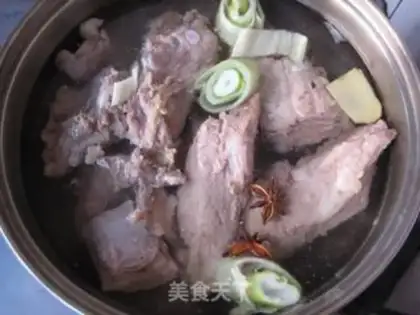 Make Northeast sauce spine step 1