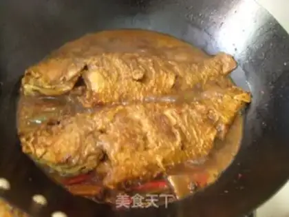 Make Spicy bean yellowfish step 13