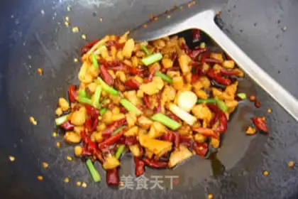 Make Spicy chicken step 10