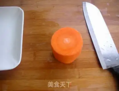 Make Carrot roses step 0