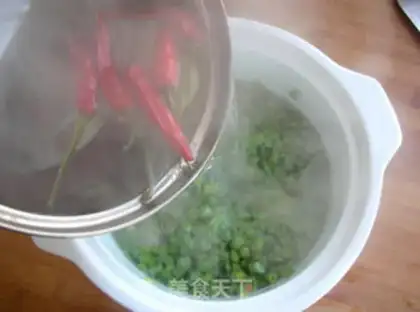 Make Quick pickle beans step 5