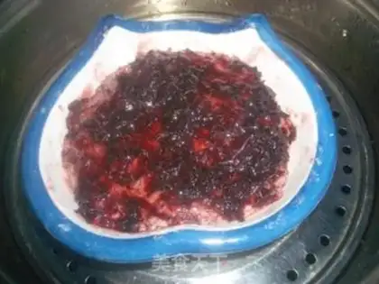 Make Rose souffle step 1