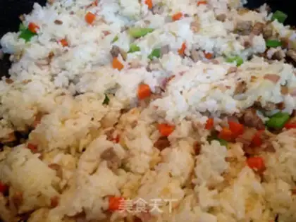 Make Shrimp rice step 19