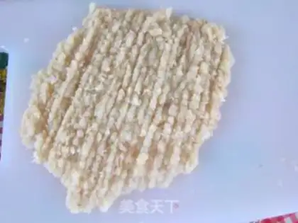 Make Moon shrimp cake step 3