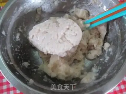 Make Moon shrimp cake step 5