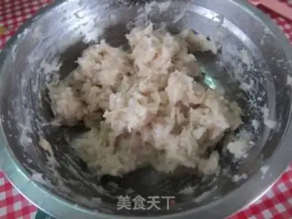 Make Moon shrimp cake step 6