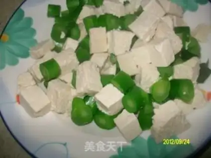 Make Chicken tofu step 6