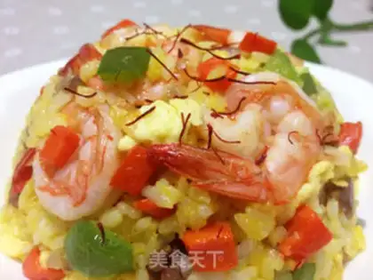 Make Shrimp rice step 24