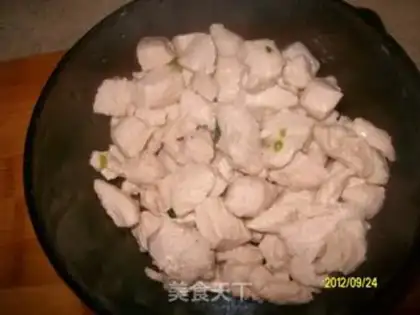 Make Chicken tofu step 7