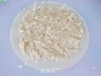 Make Moon shrimp cake step 9