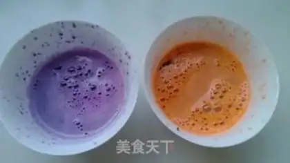 Make Colour burrito step 1