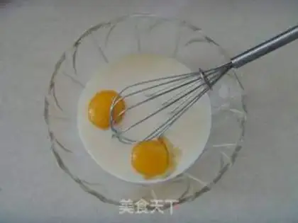 Make Peach omelet step 6