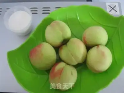 Make Peach cans step 0