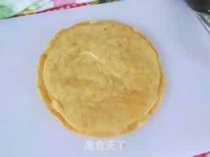 Make Moon shrimp cake step 15