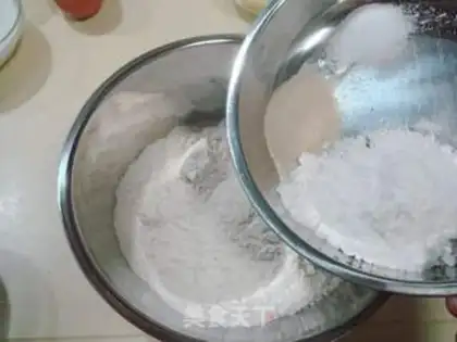 Make raisin bread step 1