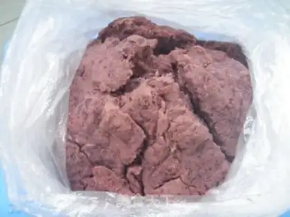 Make Red bean sand step 6