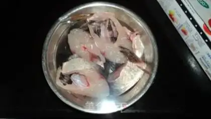 Make Red-burned fish step 1