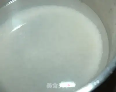 Make Peanut Mountain Porridge step 0