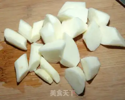 Make Peanut Mountain Porridge step 1