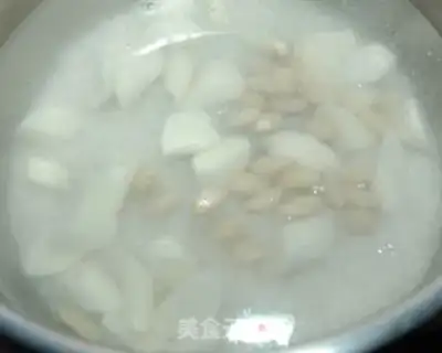 Make Peanut Mountain Porridge step 3