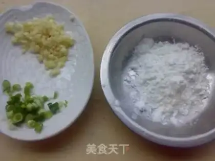 Make Gold shrimp balls step 1